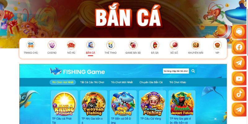Ưu điểm vượt trội của game bắn cá